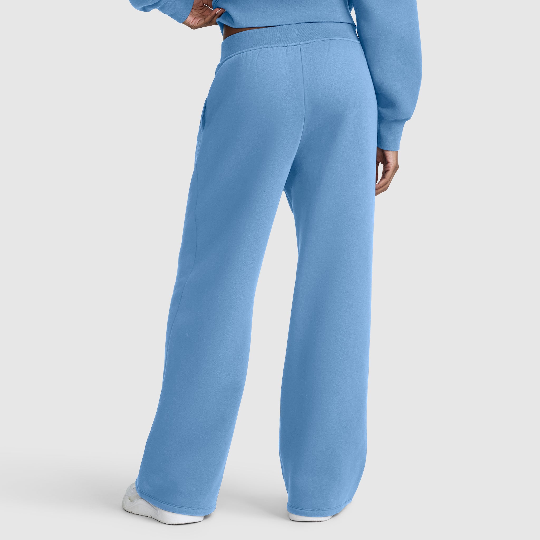Wide Leg Fleece Sweatpants. C Logo - Image 2