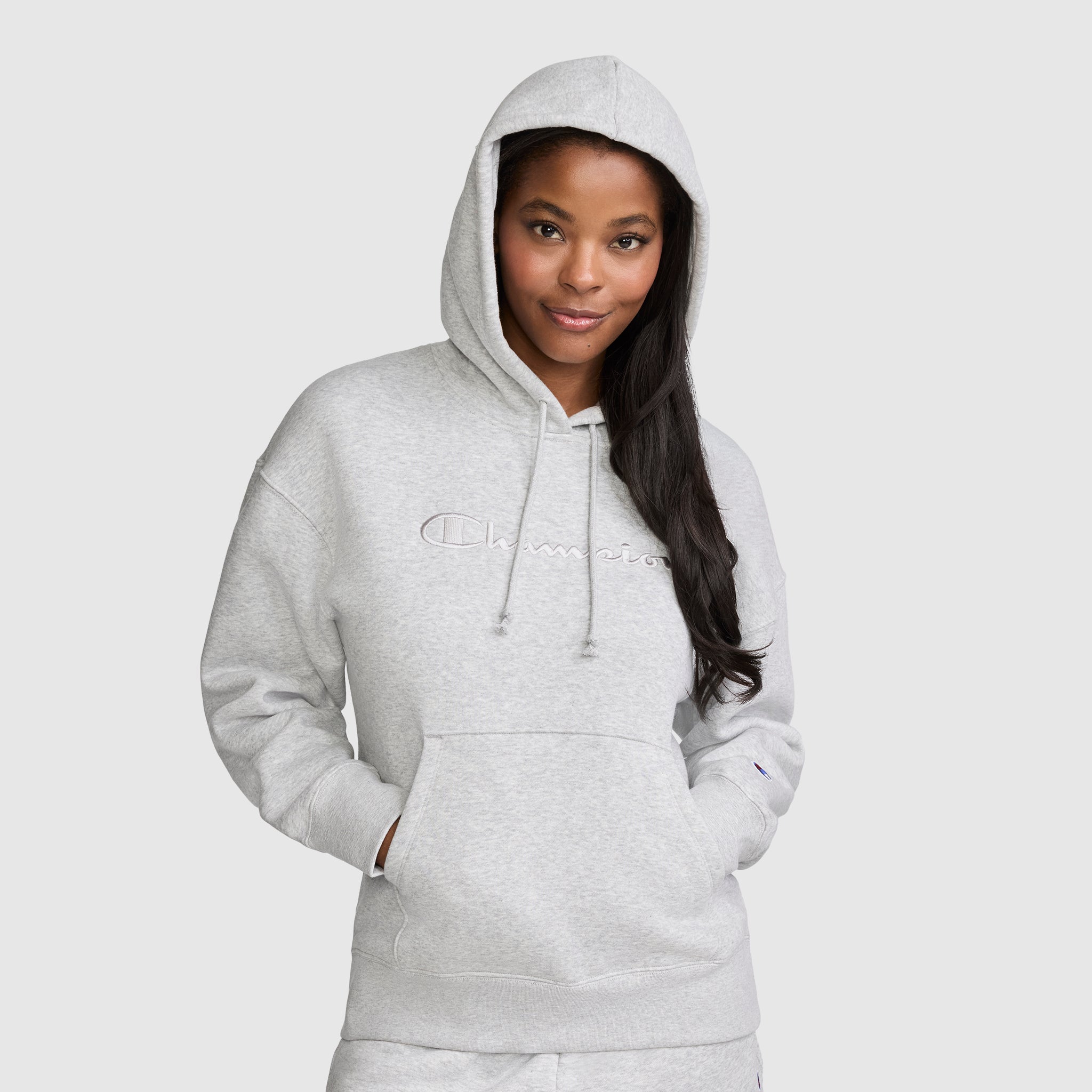 Tonal Script Freshman Powerblend Hoodie - Image 2