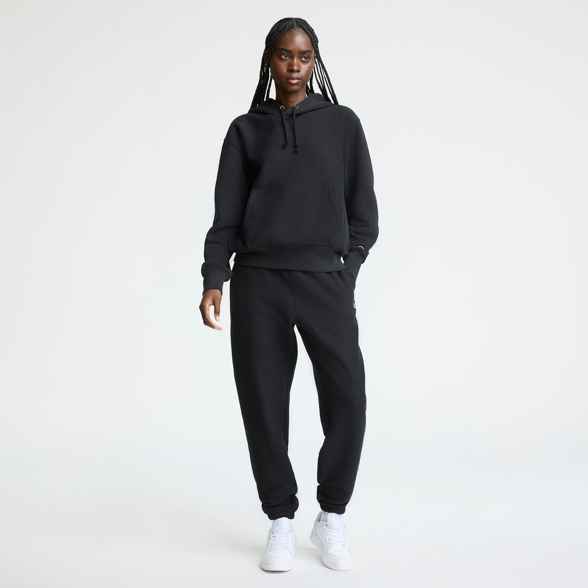 Reverse Weave Hoodie Sweatshirt - Image 5